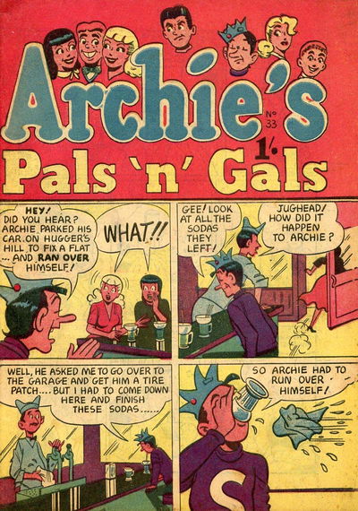 Archie's Pals 'n' Gals (Archie, 1955? series) #33 ([October 1957?])
