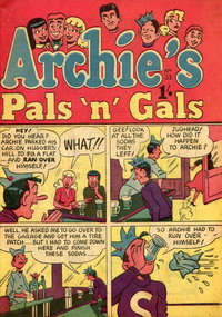 Archie's Pals 'n' Gals  #33 ([October 1957?])