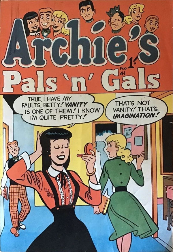 Archie's Pals 'n' Gals (Archie, 1955? series) #41 ([June 1958?])