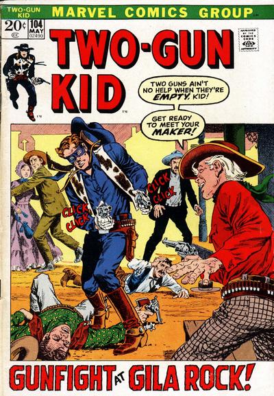 Two Gun Kid (Marvel, 1953 series) #104 (May 1972)