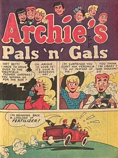Archie's Pals 'n' Gals  #54 ([July 1959?])