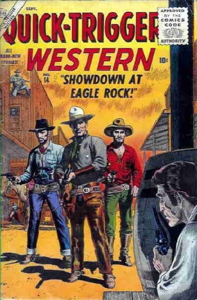 Quick Trigger Western (Marvel, 1956 series) #14 (September 1956)