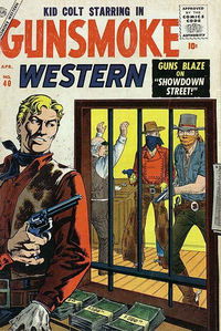 Gunsmoke Western (Marvel, 1955 series) #40 April 1957