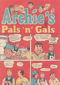 Archie's Pals 'n' Gals (Archie) #20 (September 1956?)