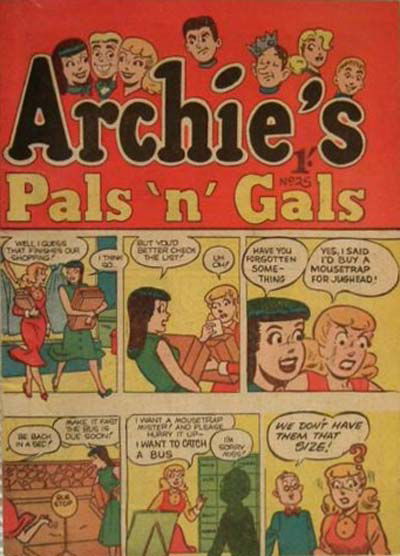 Archie's Pals 'n' Gals (Archie, 1955? series) #25