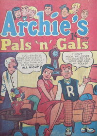 Archie's Pals 'n' Gals (Archie, 1955? series) #29 ([June 1957?])