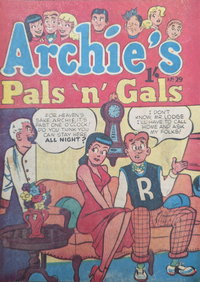 Archie's Pals 'n' Gals  #29 ([June 1957?])