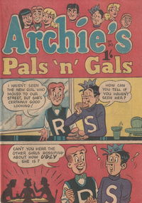 Archie's Pals 'n' Gals (Archie, 1955? series) #30 [July 1957?]