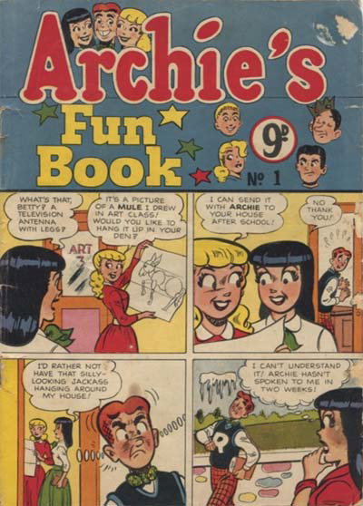 Archie's Fun Book  #1 ([August 1955?])