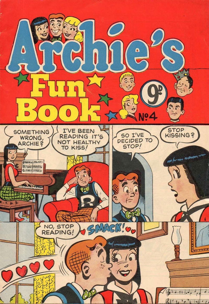 Archie's Fun Book (Archie, 1955 series) #4 ([November 1955?])