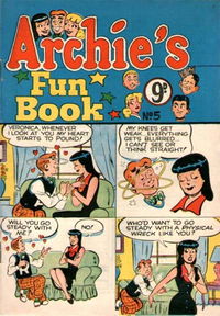 Archie's Fun Book (Archie, 1956? series) #5