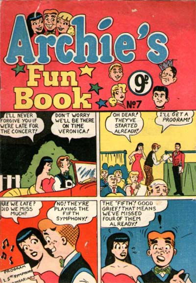 Archie's Fun Book (Archie, 1955 series) #7 ([February 1956?])