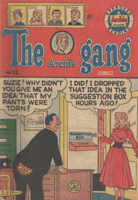 The Archie Gang Comics (HJ Edwards, 1950 series)  #12 (June 1952)