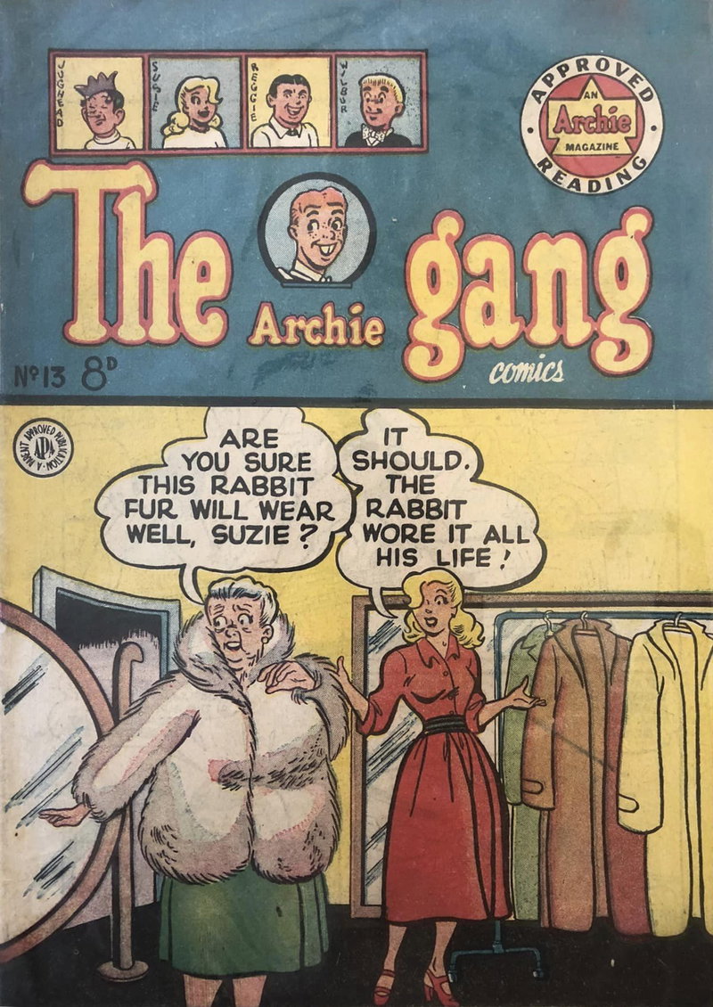 The Archie Gang Comics  #13 ([July 1952?])
