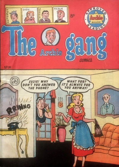 The Archie Gang Comics (HJ Edwards, 1950? series) #14 ([August 1952?])