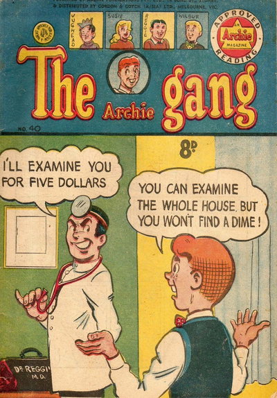 The Archie Gang  #40 ([October 1954?])