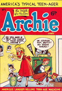 Archie Comics (HJ Edwards, 1950 series) #1 [July 1950?]