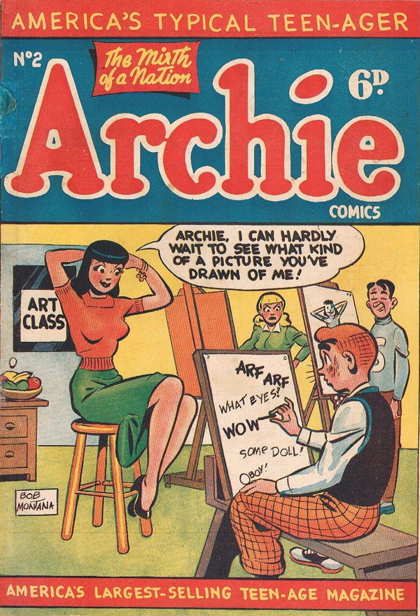 Archie Comics (HJ Edwards, 1950 series) #2 ([August 1950?])