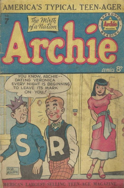 Archie Comics (HJ Edwards, 1950 series) #7 [January 1951?]