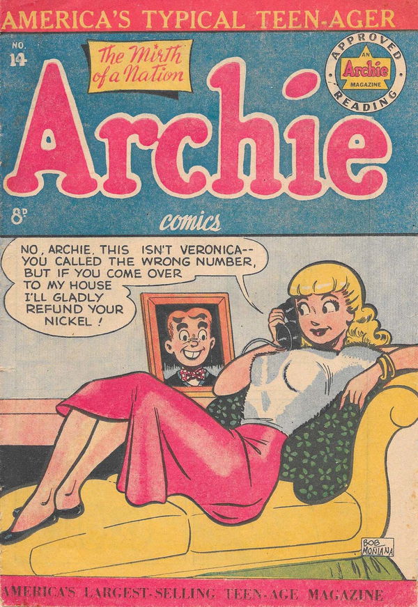 Archie Comics (HJ Edwards, 1950 series) #14 ([1951?])