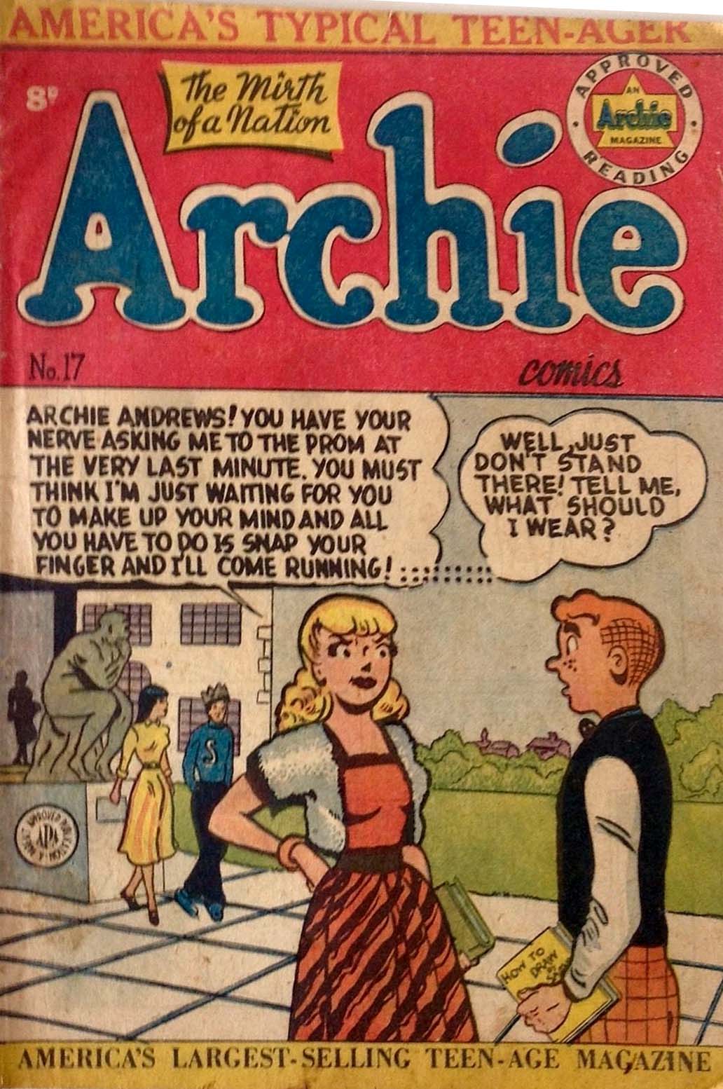 Archie Comics (HJ Edwards, 1950 series) #17 ([November 1951?])