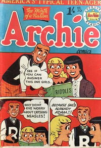 Archie Comics (Archie, 1956? series) #20 ([February 1958?])