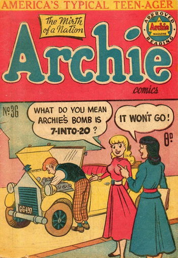 Untitled ["What do you mean Archie's bomb is 7-into-20?"]