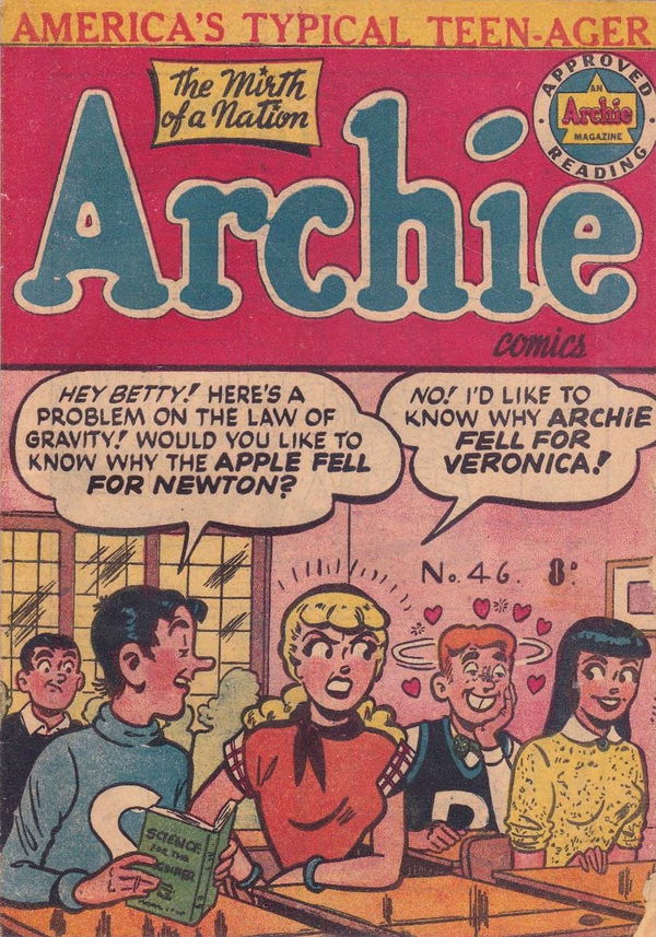 Archie Comics (HJ Edwards, 1950 series) #46 ([April 1954?])