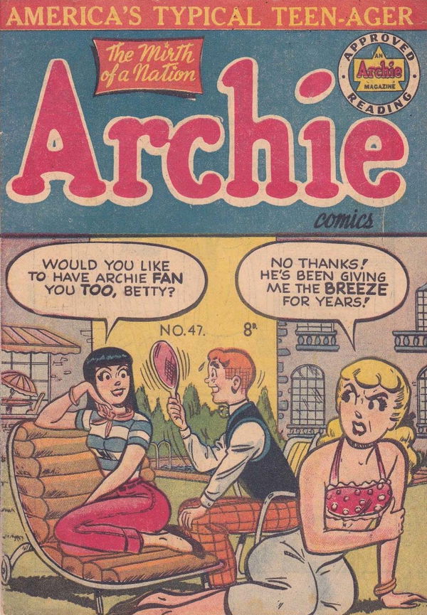 Archie Comics (HJ Edwards, 1950 series) #47 ([May 1954?])