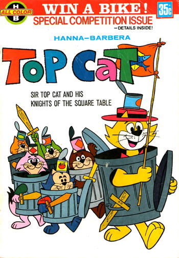 Sir Top Cat and His Knights of the Square Table