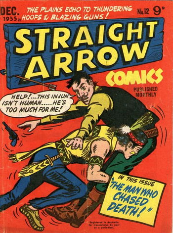 Straight Arrow Comics (Red Circle, 1955 series) #12 (December 1955)