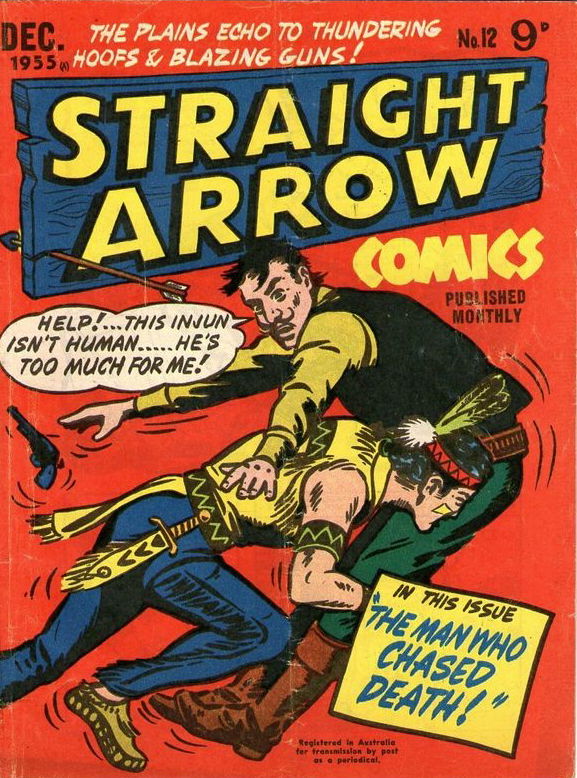 Straight Arrow Comics (Red Circle, 1955 series) #12 (December 1955)