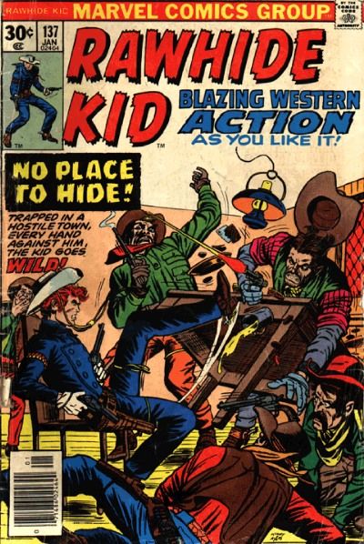 The Rawhide Kid (Marvel, 1960 series) #137 (January 1977)