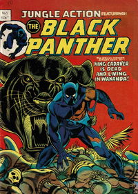 Jungle Action Featuring: The Black Panther (Yaffa, 1980 series) #5 ([July 1980?])