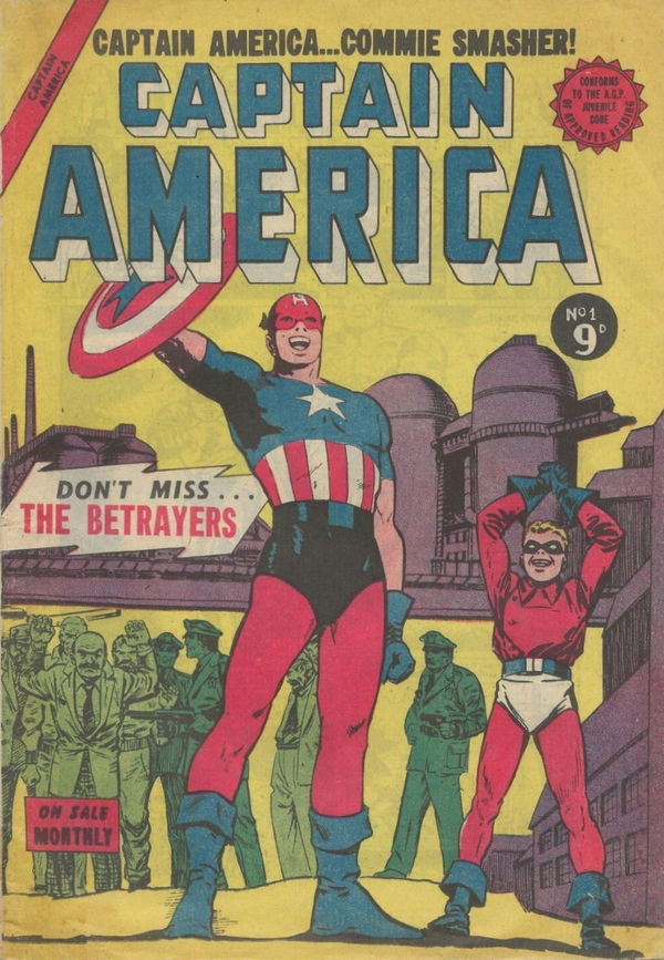 Captain America (Transport, 1954 series) #1 ([1954?])