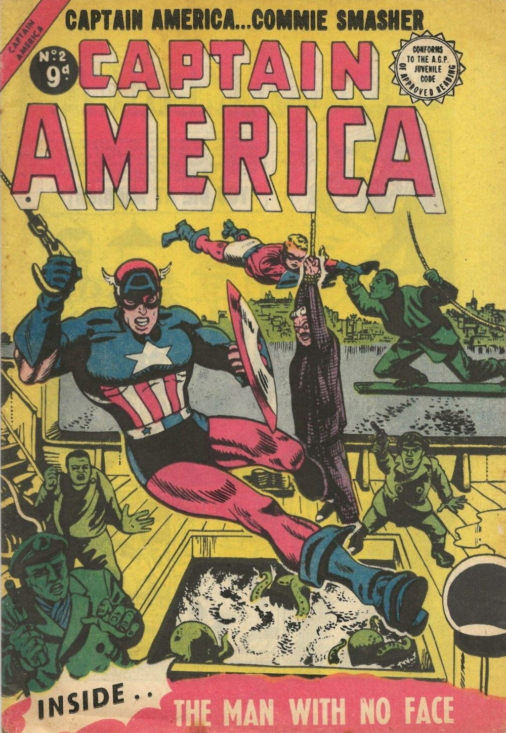 Captain America (Transport, 1954 series) #2 ([1954])