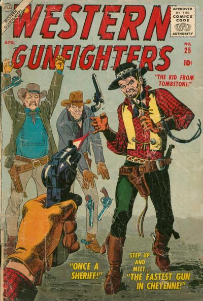 Western Gunfighters (Atlas [Marvel], 1956 series) #25 (April 1957)