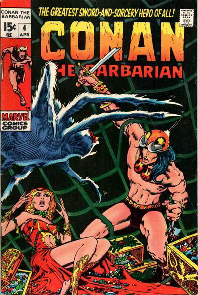 Conan the Barbarian (Marvel, 1970 series) #4 (April 1971)