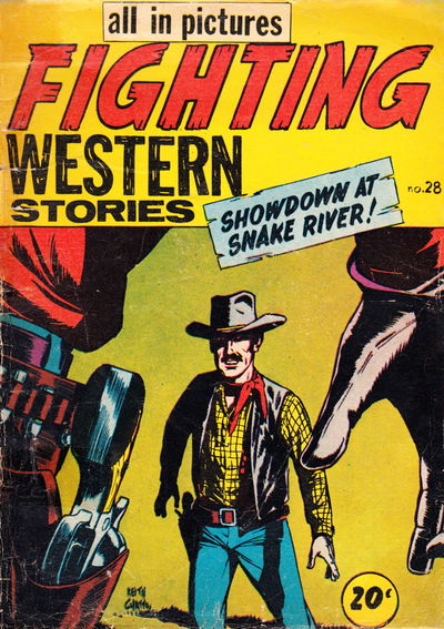 Fighting Western Stories (Yaffa/Page, 1971? series) #28 [September 1970]