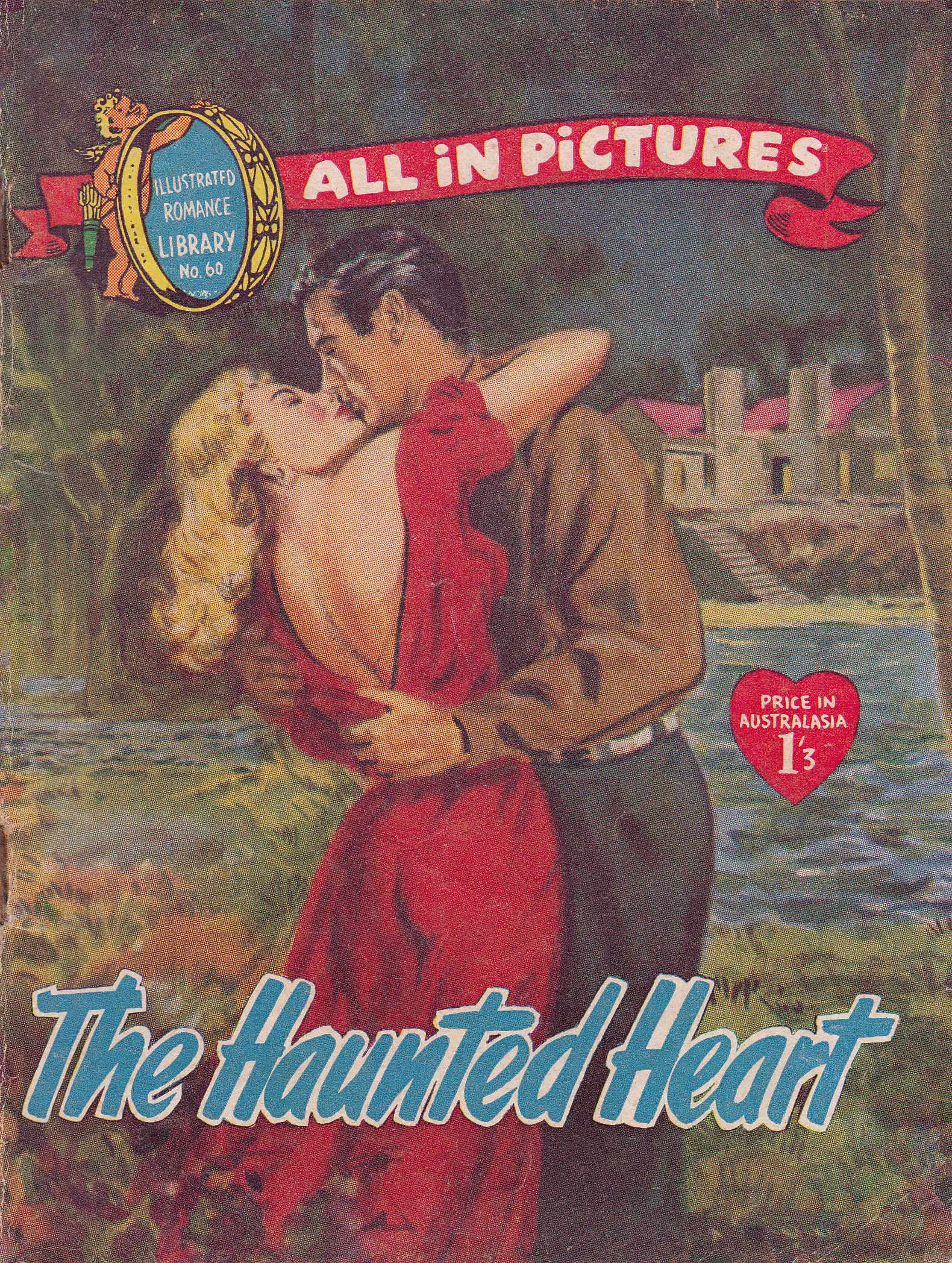 Illustrated Romance Library (Approved, 1957? series) #60 — The Haunted Heart ([March 1958?])