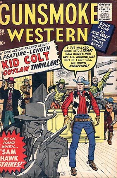Gunsmoke Western (Marvel, 1955 series) #60 (September 1960)