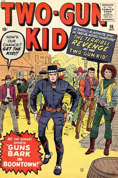 Two Gun Kid (Marvel, 1953 series) #56 (October 1960)