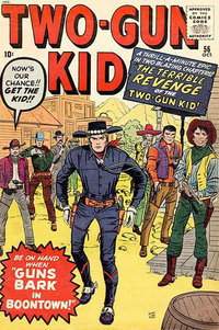 Two Gun Kid  #56 (October 1960)