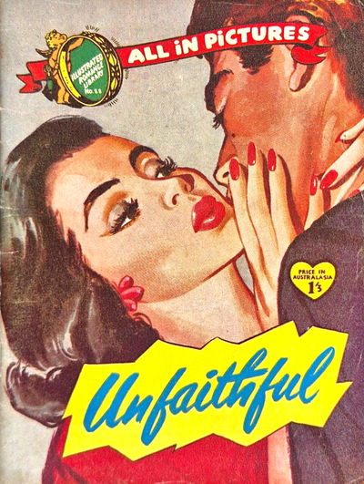 Illustrated Romance Library (Jubilee, 1958 series) #88 — Unfaithful [May 1959?]