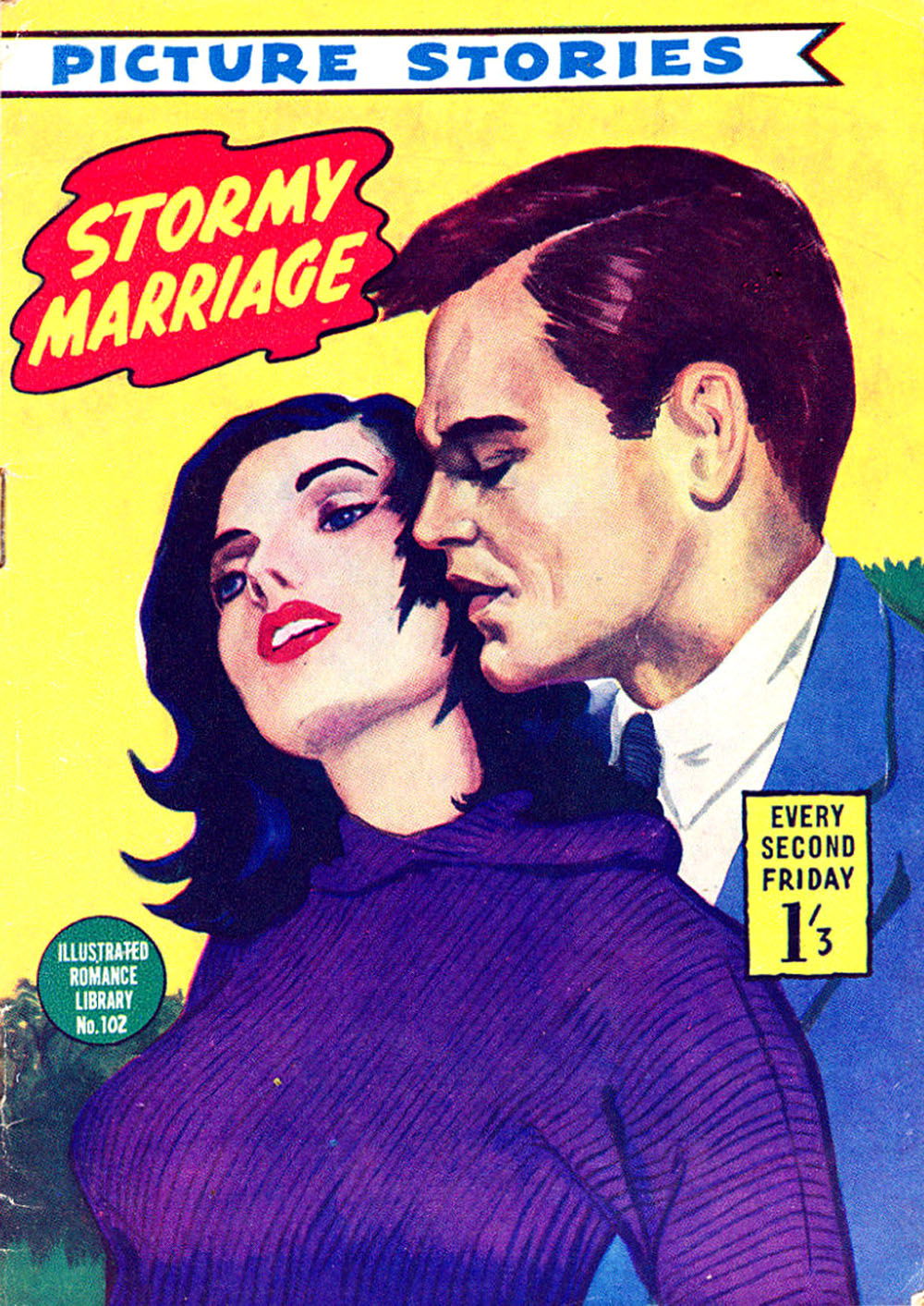 Illustrated Romance Library (Junior Readers, 1959 series) #102 ([December 1959?])