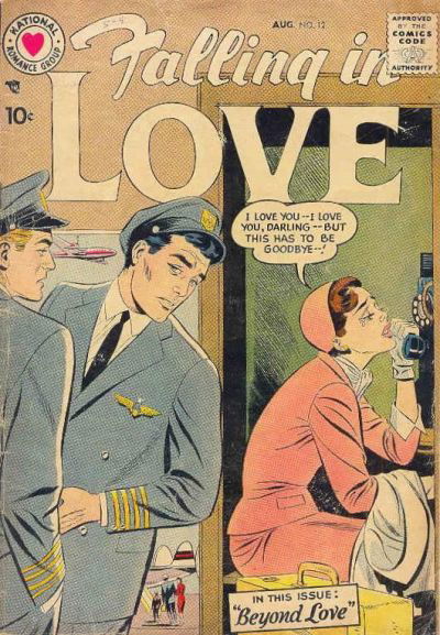 Falling in Love (DC, 1955 series) #12 August 1957