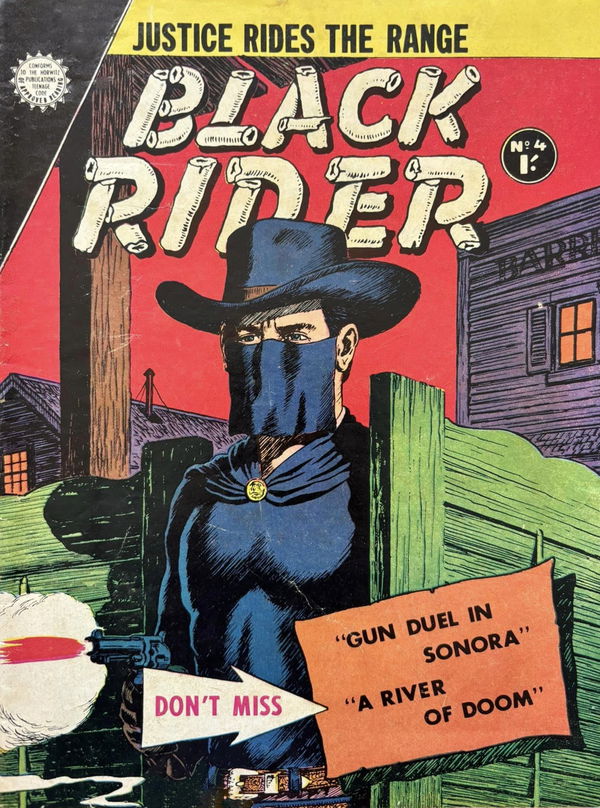 Black Rider (Horwitz, 1957? series) #4 ([June 1958?])