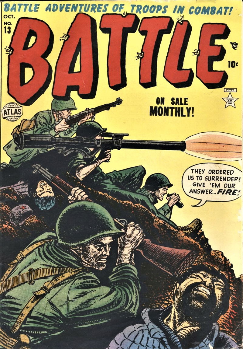 Battle (Atlas [Marvel], 1951 series) #13 (October 1952)