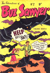 The Adventures of Buz Sawyer (Crestwood, 1953? series) #2 [March 1953?]