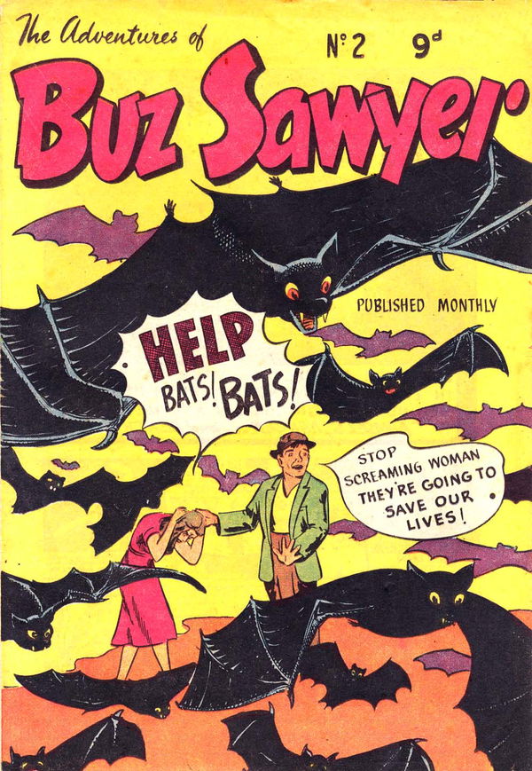 The Adventures of Buz Sawyer (Crestwood, 1953? series) #2 ([March 1953?])